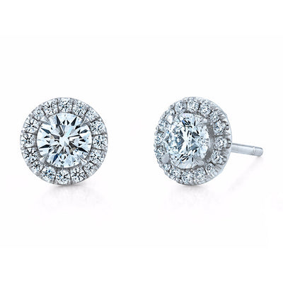 cz stud earrings